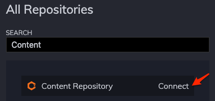 Connect Repository